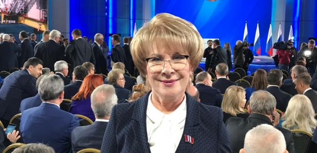 Председатель ОПОО Лидия Герасимова присутствовала на Послании Президента Федеральному Собранию  