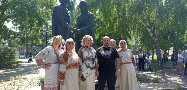 Активисты семейного ресурсного центра «Радость» почтили память Петра и Февронии Муромских 