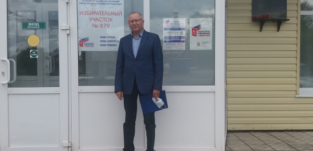 Заместитель Председателя Общественной палаты Омской области в рамках общественного наблюдения посетил участки для голосования в муниципальных районах