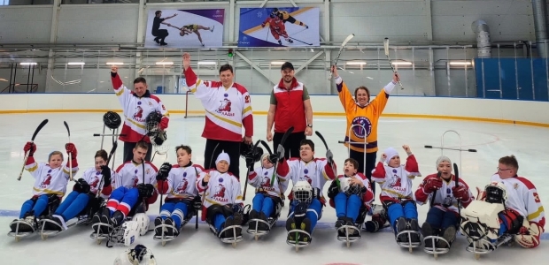 Омские команды отправились в Сочи на V Всероссийский Фестиваль адаптивного хоккея