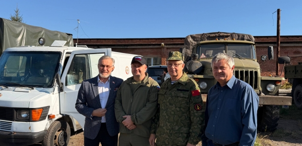 В Омске отправлена новая партия гуманитарной помощи