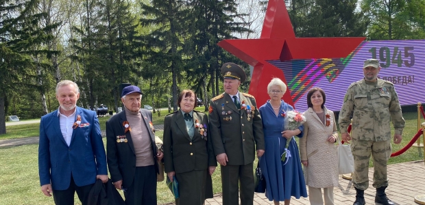 Члены Общественной палаты приняли участие в торжественных мероприятиях, приуроченных к празднованию 80-летия Победы в ВОВ